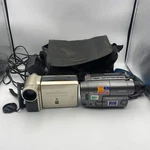 Sharp Camcorder VL-E685U & Sony Video Camera Recorder CCD-TRV22 Bundle Untested. Fixed Price $74.99.