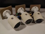 3PK Inaxsys Storm Hdcvi Outdoor Bullet Security Cameras (untested). Fixed Price $15.00.