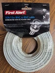 First Alert 50 Ft. Bnc Coax Video And Dc Power Cable For Security Cameras. Fixed Price $5.00.