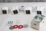 Lot Of 4 (four) Wyze V3 In/outdoor Cameras - Untested Sold Is. Fixed Price $65.00.