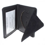 Asr Federal Bifold Leather Id Card Shield Badge Holder Police Gear Smooth Black. Fixed Price $29.99.