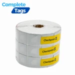 2,000 Rf Eas Security Labels 8.2MHZ Checkpoint 2410 Postage Stamp Size White. Fixed Price $50.00.