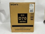 Sony EVI-D70P Pal 1/4" Ccd Color Pan/tilt/zoom Communication Camera Excl Psu. Fixed Price $14.95.