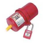 Master 488 Plug Lockout, For 3/4 In Max Cord Diameter, 9/16 Shackle. Fixed Price $16.39.