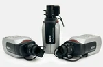 (lot Of 3) Bosch LTC0495/21 Day/night Surveillance Cameras With Honeywell Lenses. Fixed Price $60.00.