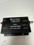 Ge Security/interlogix Fiber Options 112V-R/1BXX Video Receiver. Fixed Price $24.95.
