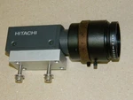 Hitachi KP-M32AN Industrial Vison Camera & Edmunds 35MM 54689 Double Glass Lens. Fixed Price $295.00.