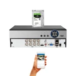 Evertech 8 Channel H.265 Dvr With 4TB Hdd Cctv Security Camera Recorder. Fixed Price $227.99.
