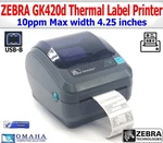 Zebra GK420D Direct Thermal Label Printer Usb Ethernet W/ Cables GK42-202210-000. Fixed Price $150.00.