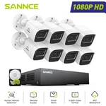 Sannce 8CH Dvr 1080P Video Security Camera System Cctv Outdoor Human Detection. Fixed Price $58.49.