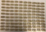 Square Retail Ink Pins Compatible W Sensormatic /checkpoint Security Tags 100PC. Fixed Price $39.88.
