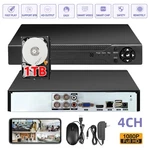 4CH Channel H.265 1080P Dvr For Outdoor Home Security Camera System Opt 1TB Hdd. Fixed Price $45.99.