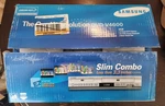 Samsung Dvd/vcr Slim Combo DVD-V4600 New Open Box. Fixed Price $299.99.