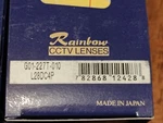 Rainbow Cctv L28DC4P Lens 1/3" 2.8MM F1.3 Auto Iris Made Japan 782868124288. Fixed Price $40.00.