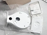 New Acti PMAX-0321 White Outdoor Heavy Duty Wall Mount, For Zoom Dome Cameras. Fixed Price $199.95.