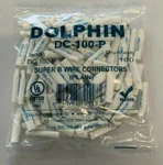 Pieces Dolphin DC-100P New White Super B Wire Connectors (plain). Fixed Price $14.49.