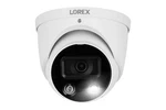 Lorex 4K Ip Wired Dome Security Camera W/ Smart Deterrence & Motion Detection. Fixed Price $139.99.
