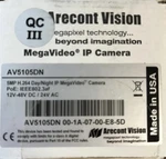 New Arecont AV5105 5MP 1080P Hd Network Ip Camera. Fixed Price $66.75.