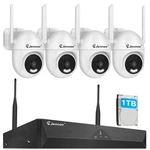 Wireless Cctv System With Monitor Nvr 5MP Wifi Security Outdoor. Fixed Price $199.49.