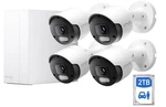 Cyvio 4K Nvr Security System - Poe Bullet Cameras, 8CH With 2TB Hdd. Fixed Price $375.00.