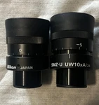 1PAIR (X2) Nikon Smz-u UW10X/24 Great Shape. Fixed Price $389.10.