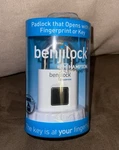 Benjilock By Hampton Fingerprint Padlock BL40002WH Brand New. Fixed Price $17.99.