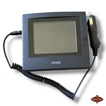 Vtg Citizen M938-1A 3" Portable Lcd Color Video Monitor Original 35W Car Charger. Fixed Price $25.00.