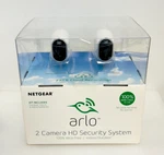 Arlo 2 Camera Hd Security System By Netgear, 100% Wire Free, Factory Sealed. Fixed Price $132.05.