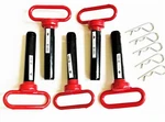 Goliath Industrial Red Handle 1" X 5" Tractor Hitch Pins Wagon Trailer RHP10S. Fixed Price $41.99.