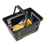 12PCS Mesh Shopping Baskets With Handles Portable 21 Large. Fixed Price $60.85.