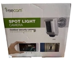 Freecam L860 Wifi Camera Outdoor Home Security With Floodlight-black. Fixed Price $29.99.