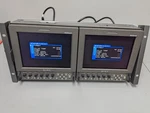 Lot Of 2 Sony LMD-9050 Hd-sdi Color Monitors Adapters, W/rack Mount AC-LMD9. Fixed Price $374.95.