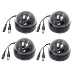 4 X Sony 550TVL 1/3 Ccd Color Super Dome Cameras 3.6MM Lens. Fixed Price $79.99.