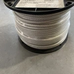 Campbell Apex 7000697 Vinyl Coated Galvanized Cable 250' 3/16" New. Fixed Price $54.99.