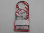 Master 427 Lockout Hasps Labeled Snap-on Hasp, Red New. Fixed Price $16.00.