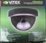 *lot Of 2* Vitek Hi-res Color Indoor Dome Cameras VTD-C510 New Box. Fixed Price $39.95.
