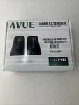 Avue HDMI-EC300 Extender Tx Sender Rx Receiver W/power Adapters. Fixed Price $42.99.