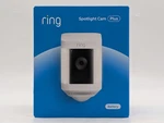 Ring - Spotlight Plus Outdoor/indoor Wireless 1080P Battery Camera White. Fixed Price $95.99.