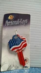Kaba Ilco Schlage Flag House/office Key, Blank (23177) Fs. Fixed Price $10.00.