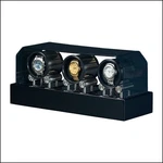 Orbita Futura Triple Automatic Watch Winder Black Laquer W34004. Fixed Price $785.00.