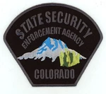 Colorado State Security Enforcement Nice Shoulder Patch Police Sheriff. Fixed Price $5.99.