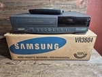 Samsung VR3604 Vcr Recorder Vhs Bi-lingual Programming W/ Remote And Box Tested. Fixed Price $119.95.