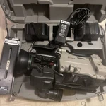Panasonic 200CLE Ccd WV-F200 W/ Canon Tv Lens Batteries Charger Case Tested. Fixed Price $299.00.