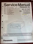 Panasonic AG-6124P & AG-1070DCP Service Manual From The Usa **original**. Fixed Price $29.99.