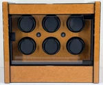 Orbita Avanti 6 Watch Winder Burlwood Rotorwind Battery Powered Safe Read. Fixed Price $1499.99.