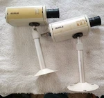 Burle TC552A Security Cameras With Tamron Lens & Mountable Stand Untested. Fixed Price $25.00.