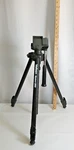 Vintage Velbon Victory 250 Camera Tripod Adjustable Legs Black. Fixed Price $7.00.
