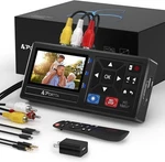 Portta Vhs To Digital Converter, Video - Recorder + Remote Vcr Dvr Dvd. Fixed Price $98.00.