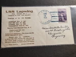 Minesweeper Uss Lapwing AM-1 Naval Cover 1936 Harrington Cachet Coco Solo, Cz. Fixed Price $9.99.