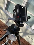 Top Of Line Quickset Hercules Tripod With Head. Fixed Price $1250.00.